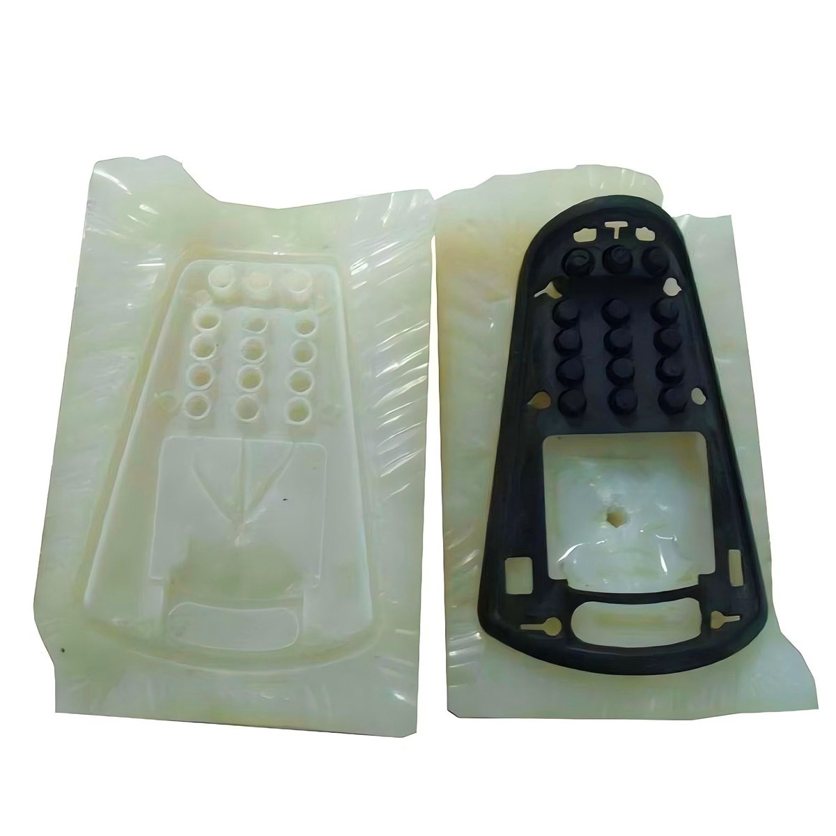 OEM/ODM Plastic Injection Molding Services for Rapid Prototyping with PC/ABS Materials Two-Color & Inlaid Molds Hot/Cold Runners