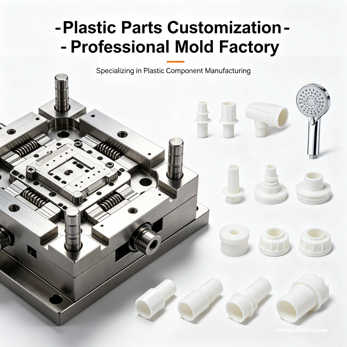 Custom Mould Development For ABS PA POM Engineering Plastics With OEM Support
