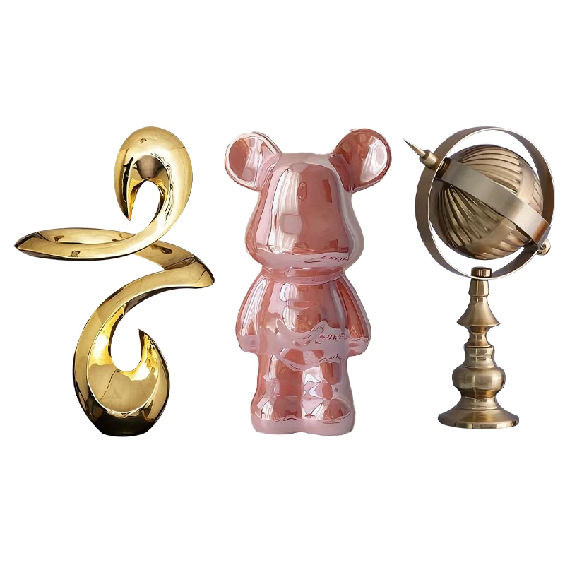 High-quality TPU TPE Polished Printed Ornaments Handicrafts Molding OEM/ODM Customized CAD Design Services GrowWayTech Guangdong
