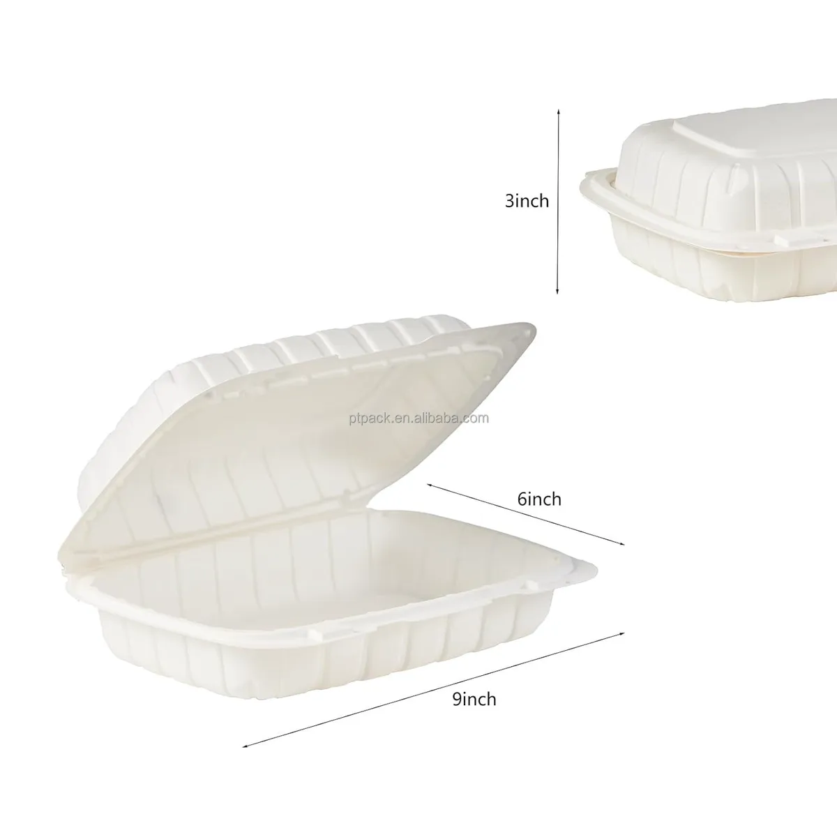 Food Grade PP Thickened Plastic Tray Microwave Safe Heat Resistant Serving Tray For Catering Fruits
