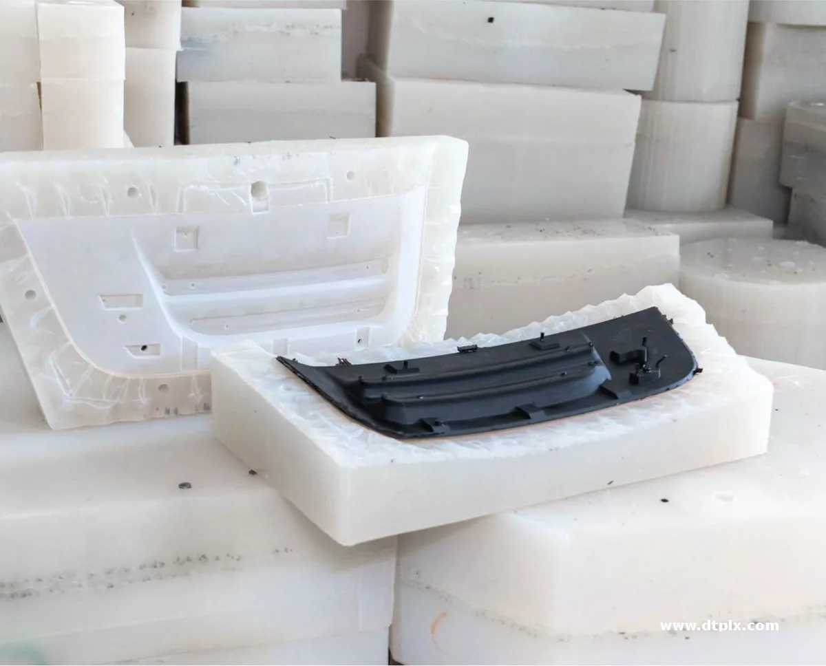 Factory Supplier Custom Plastic Products Vacuum Casting Custom Plastic Silicone Mold Vacuum Casting
