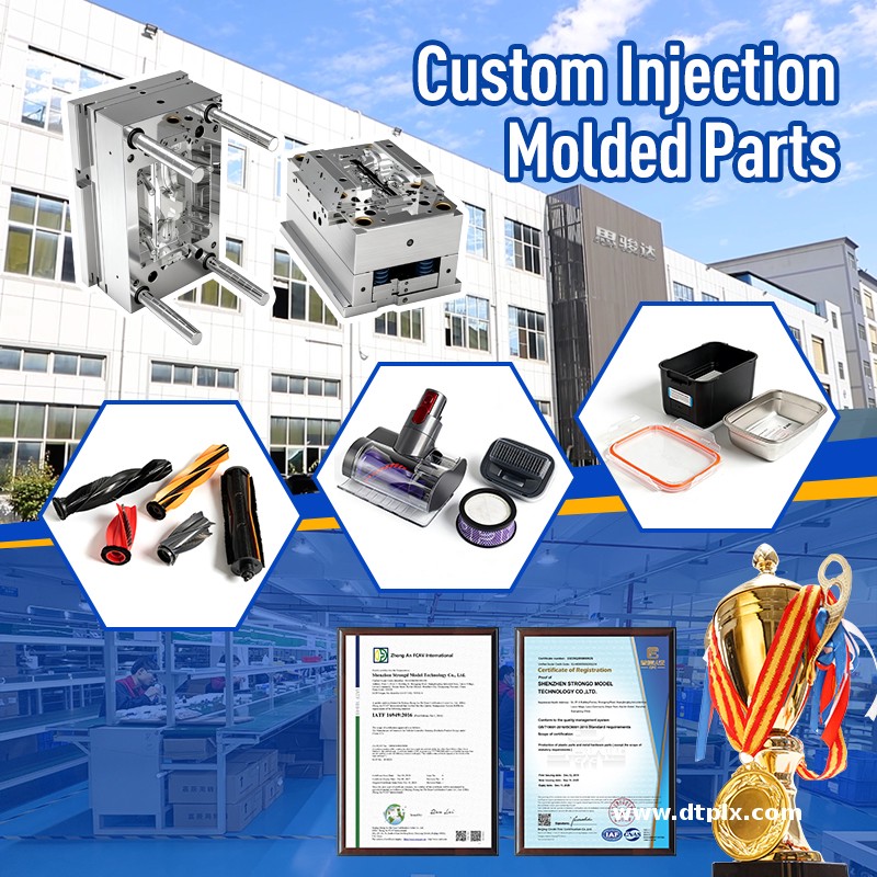 Custom Plastic Injection Molding Service Solution Fabrication Assembly Electric Appliance Automotive Medical Injection Molding