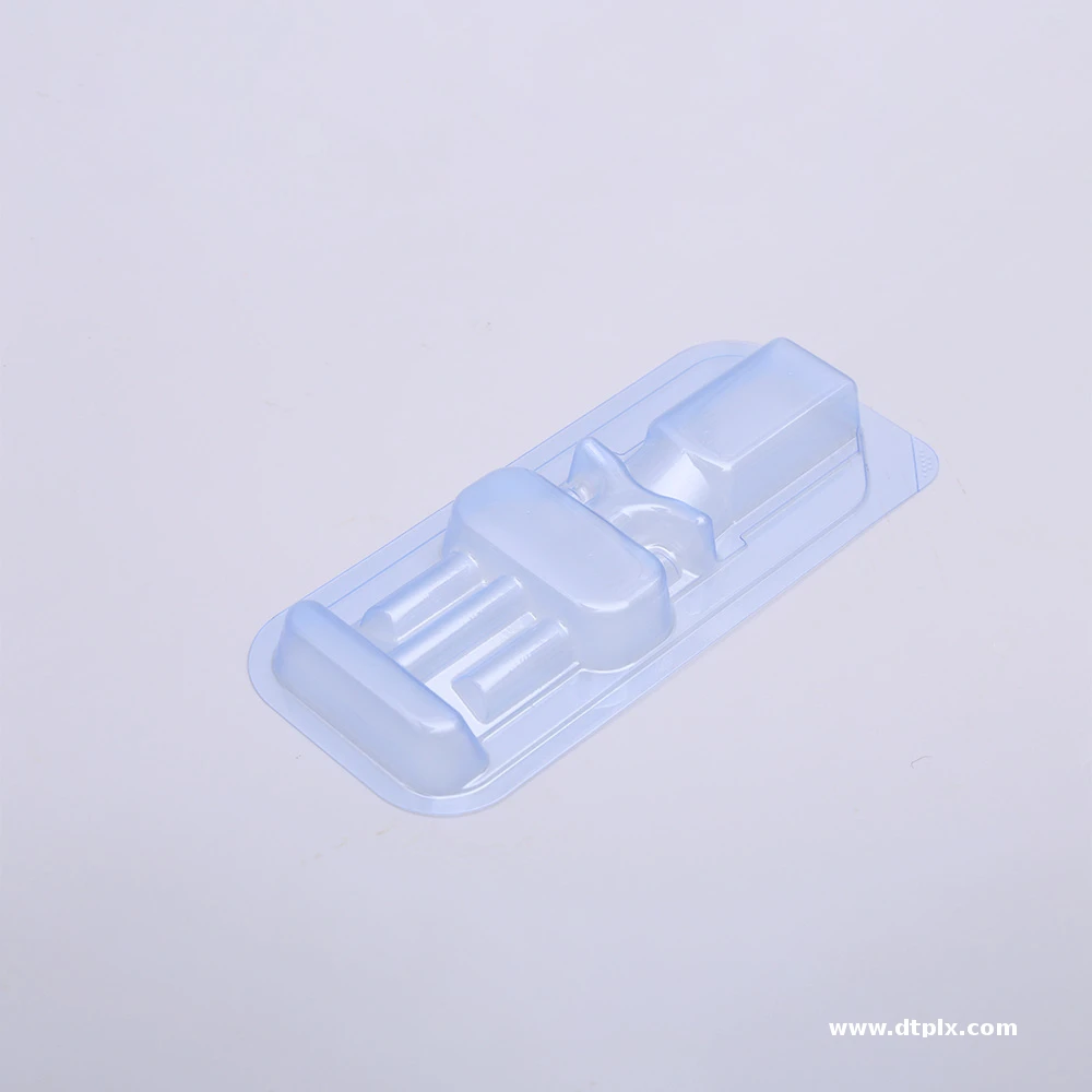 Professional Clear Disposable Medical Packaging Plastic Blister Customized Vacuum Forming Medical Grade for Medical Consumables