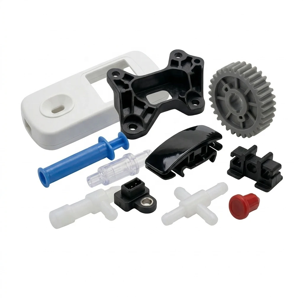 Custom Injection Molding Parts ABS PP Nylon Plastic Components for Medical Automotive Industry OEM Factory Direct