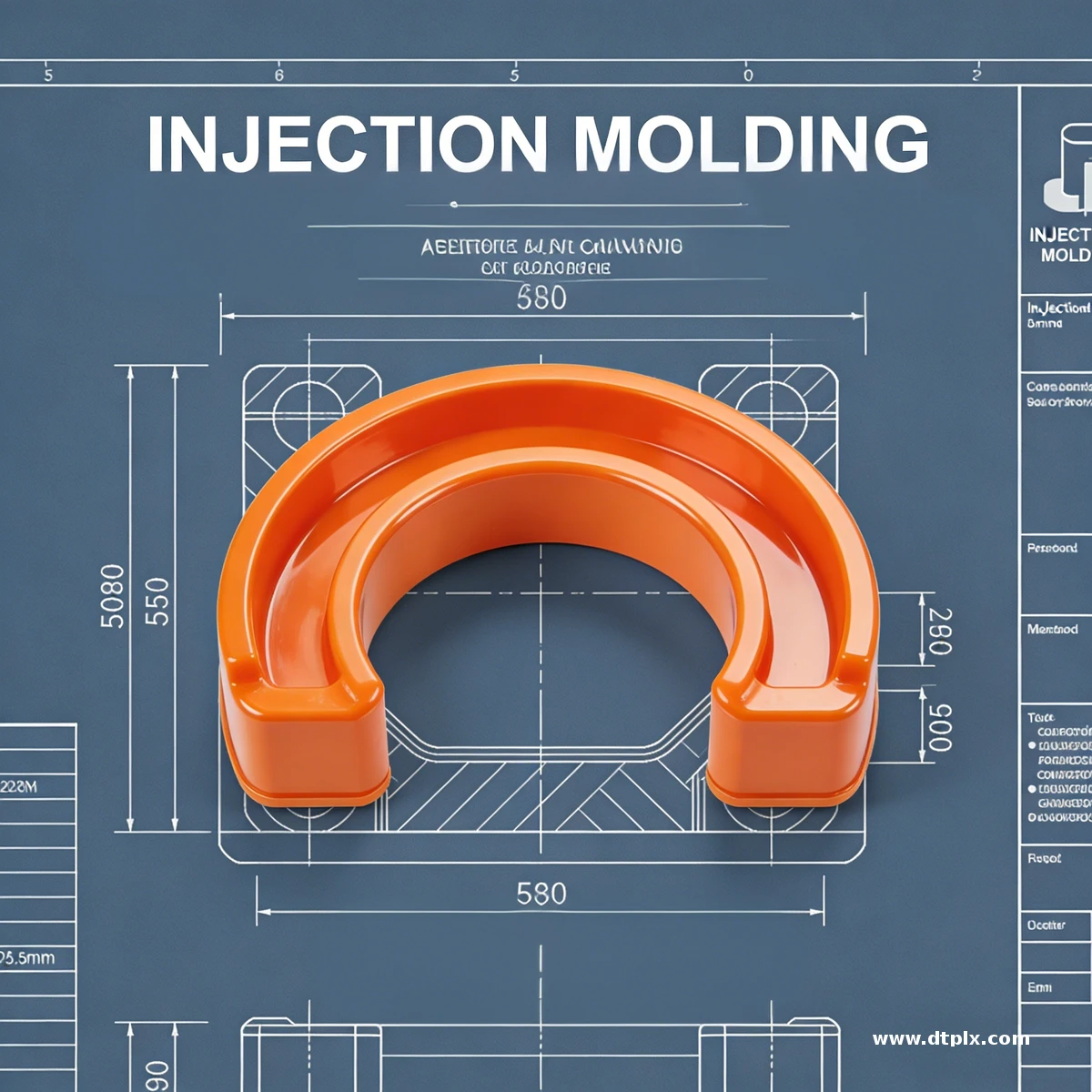 ABS PC PP PVC PE Plastic Injection Molding ABS PP Silicone Mould Injection Mold Making Service
