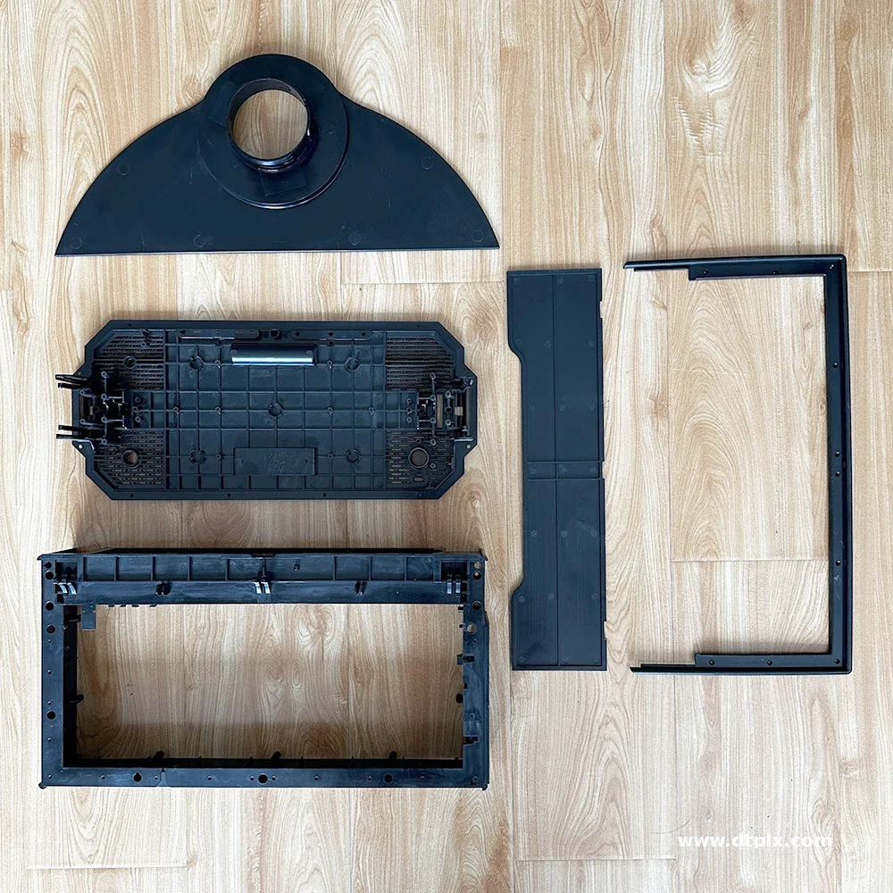 China Plastic Manufacturer's Custom Injection Molding Cutting for Industrial Use Designing Plastic Products Custom Color Surface