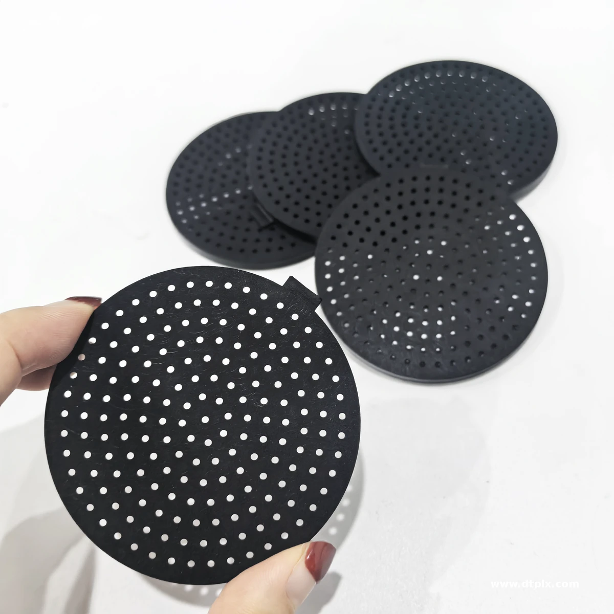 Customized Plastic Products Manufacturer Oem Plastic Injection Custom Circular Plastic Filter Sheets