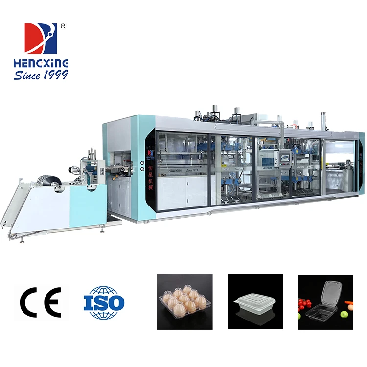 High-Precision Vacuum Forming Machine for PVC Plastic Clamshell & Tray Manufacturing-Fast Mold Change 35 Cycles/Min