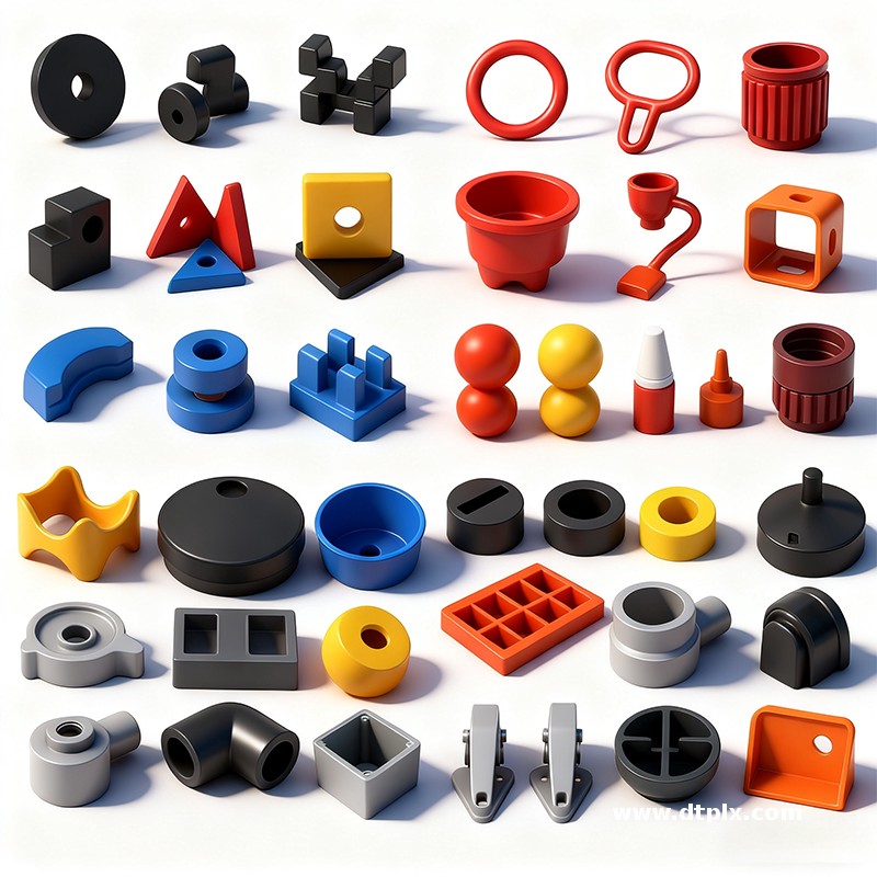 Zetar ABS PC PP PVC PE Plastic Injection Molding ABS PP Silicone Mould Plastic Injection Mold