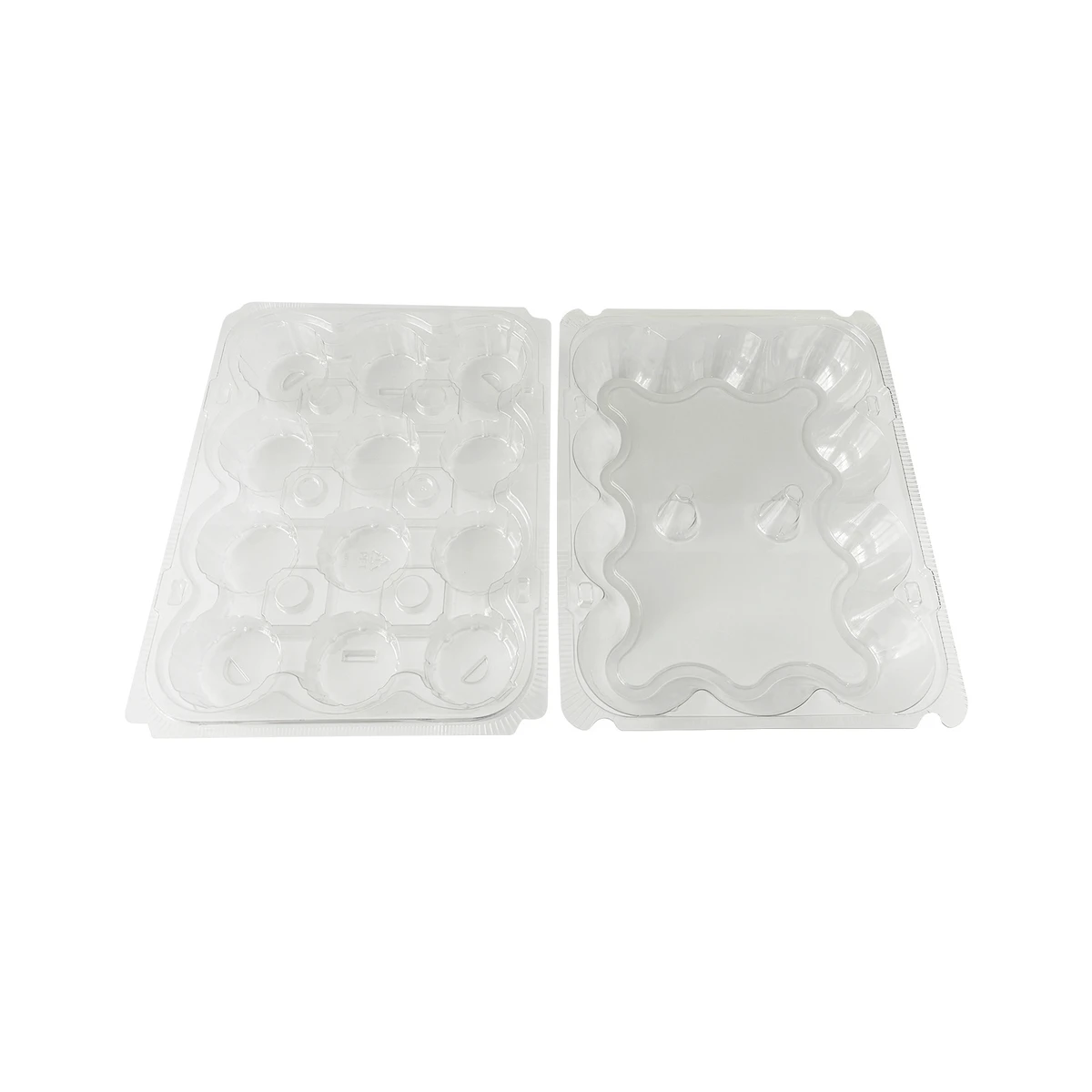 OEM High Quality MeiXin Brand PET Blister Vacuum Forming Customizable Cake Cupcake Container for Food Packaging