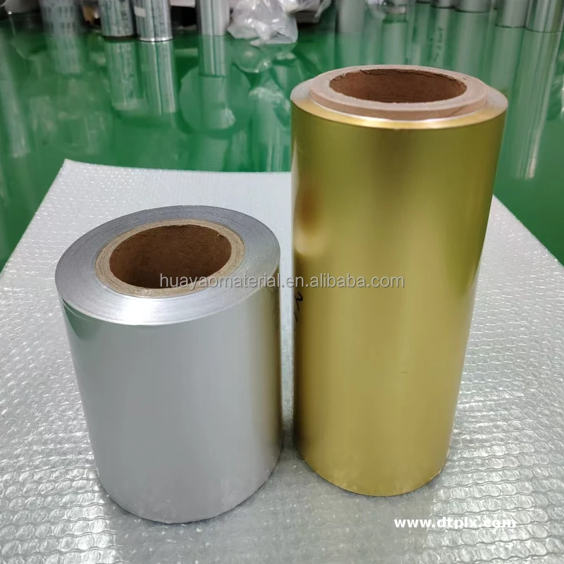 Custom Pharmaceutical Pills Packaging Cold Stamping Molding Blister Aluminum Foil Hard Composited Medical Grade Roll