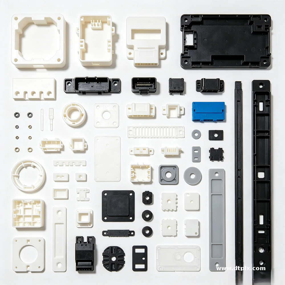 Custom Precision Multi-Cavity Plastic Injection Mold ABS PC Nylon High Cycle Life Plastic Parts 3D Printing Prototype OEM